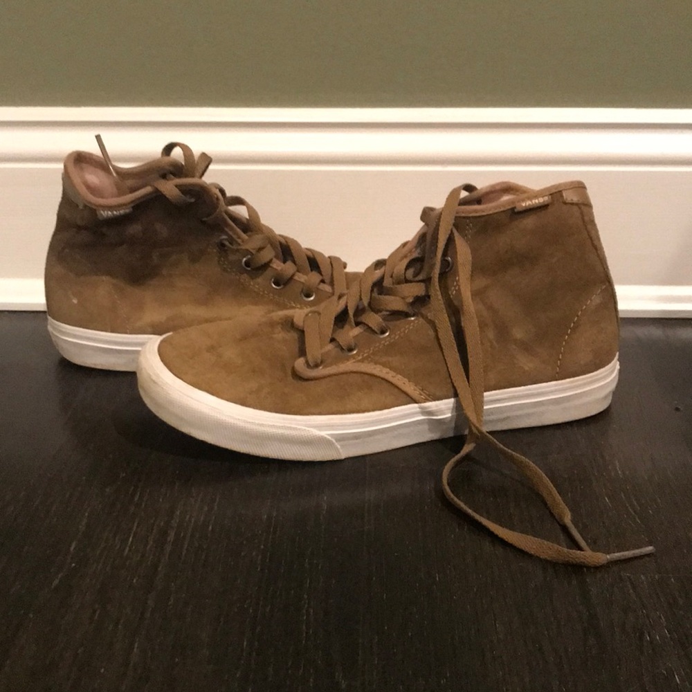 Vans Brown High-Top Sneakers